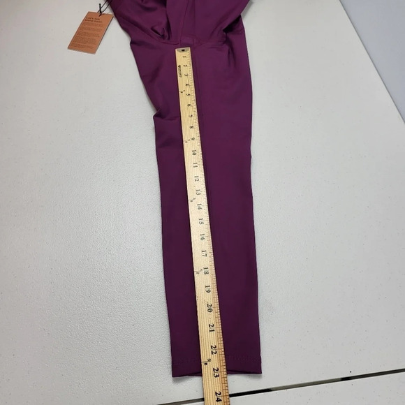 Girlfriend Collective Leggings Plum Style 4024 Yoga Workout Pants Sz Small NWT - Picture 13 of 13
